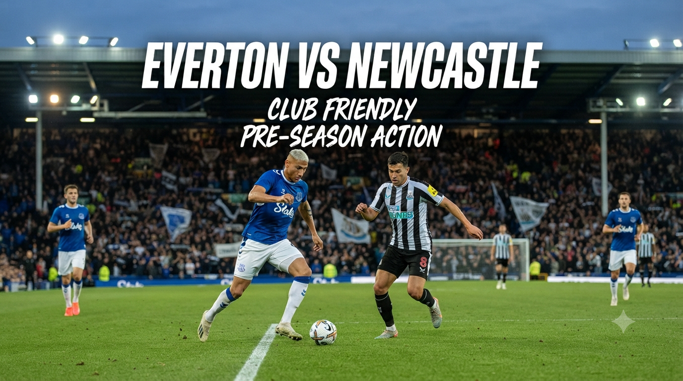 Everton vs Newcastle Club Friendly Malam Ini Pukul 23.15 WIB Score808 Membawa Informasi Pertandingan Dengan Nuansa Sepak Bola Inggris