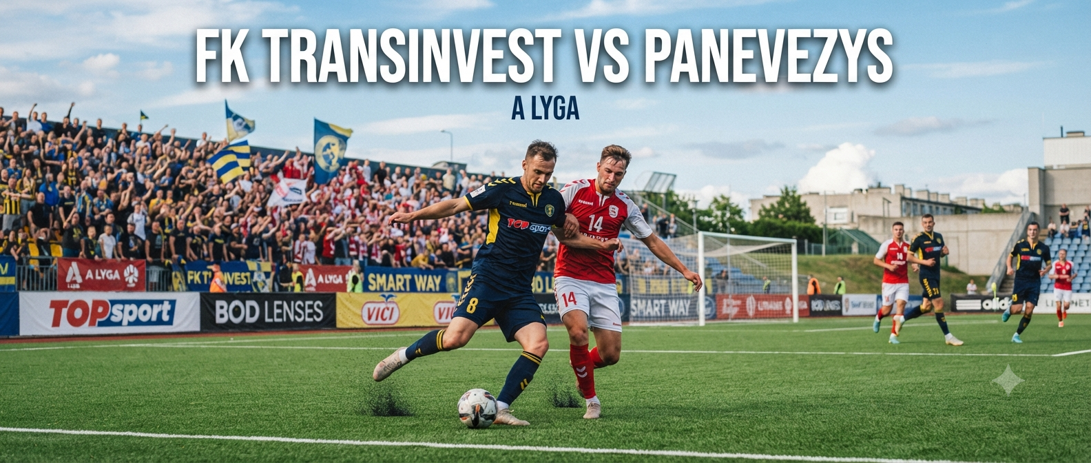 FK Transinvest vs Panevezys A Lyga Malam Ini Pukul 22.45 WIB Streaming Bersama Score808 Dengan Sajian Pertandingan Penuh Keseruan