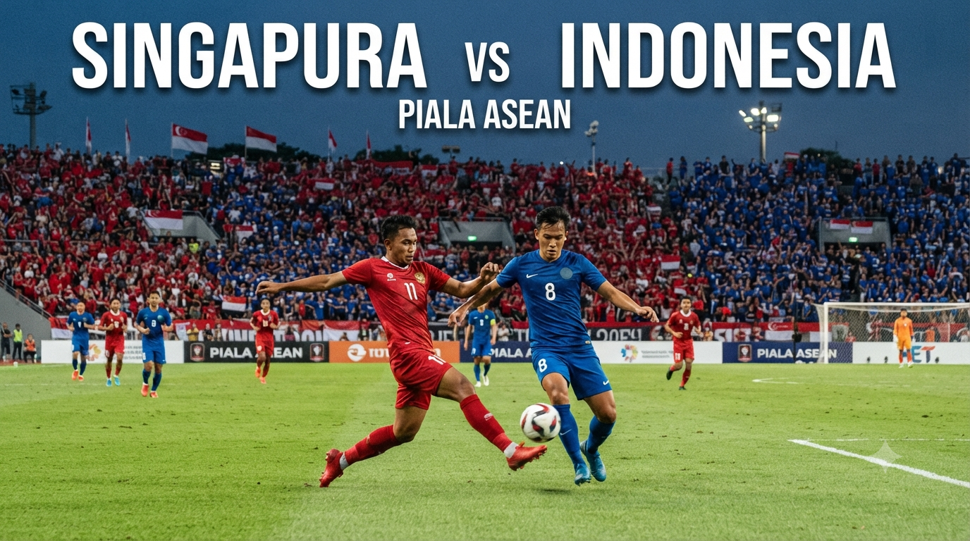 Singapura vs Indonesia Piala ASEAN Malam Ini Pukul 20.00 WIB Menjadi Sajian Menarik Bersama Score808